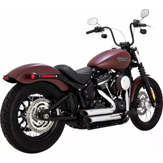 IZPLŪDES SISTĒMA SHORT SHOTS STAGGERED CHROME FOR HARLEY DAVIDSON FLDE 1750 ABS