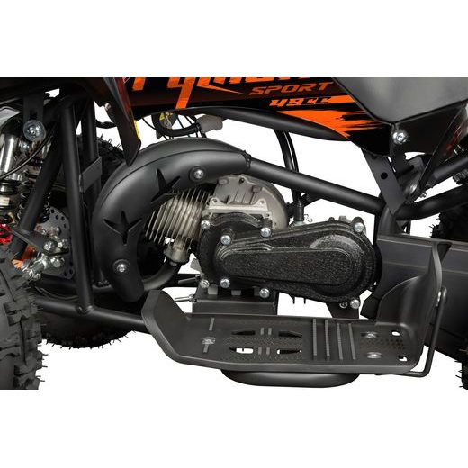 BĒRNU KVADRACIKLS NITRO MOTORS 49CC MINI QUAD PYTHON SPORT X-TIRE 6