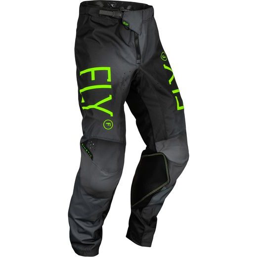 BIKSES FLY MX-PANTS KINETIC BOA YOUTH (MELNS, ZAĻŠ)