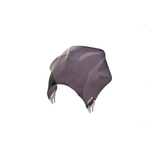 VĒJSTIKLS RAPT PUIG RAPTOR 4113F DARK SMOKE