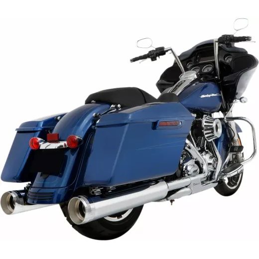 KREISAIS, LABAIS MUFFLER 45 DBX M8 CH/CH-T FOR HARLEY DAVIDSON FLH 1868 ABS (NĒRUSĒJOŠAIS TĒRAUDS)