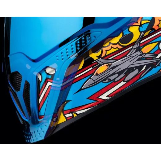 ĶIVERE AIRFLITE™ FLYBOY HELMET (DAUDZKRĀSAINS)