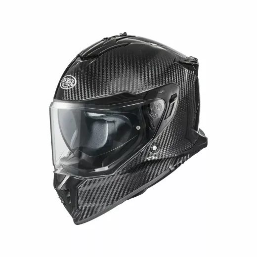 ĶIVERE STREETFIGHTER CARBON HELMET (MELNS, KARBONS)