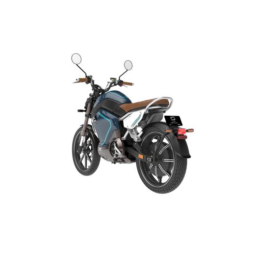 ELEKTRISKAISS MOTOCIKLS SUPER SOCO TC 4G ZILS