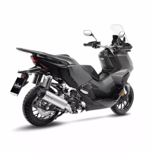 LABAIS MUFFLER LV1 EVO HON ADV 350 FOR HONDA ADV 350 ABS (OGLEKĻA ŠĶIEDRA)