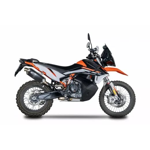 LABAIS MUFFLER DAKAR TIT DARK ECE KTM-NORDEN FOR HUSQVARNA NORDEN 901 ABS (NĒRUSĒJOŠAIS TĒRAUDS)