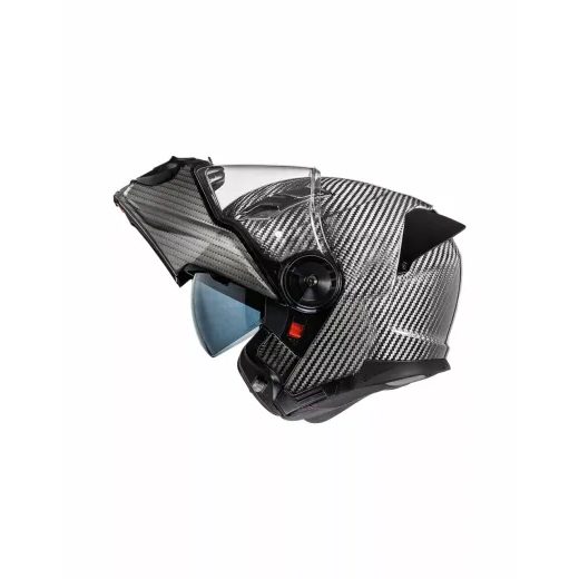 ĶIVERE LAND CRUISER CARBON HELMET (MELNS, KARBONS)