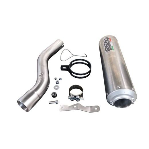 SLIP-ON EXHAUST GPR M3 E4.BM.105.M3.INOX BRUSHED STAINLESS STEEL PRIEKŠ BMW F 900 R 2020-2025, BMW F 900 XR 2020-2025