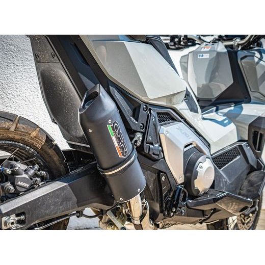 SLIP-ON EXHAUST GPR FURORE EVO4 NERO HON.262.1.FNE5 MATTE BLACK INCLUDING REMOVABLE DB KILLER AND LINK PIPE