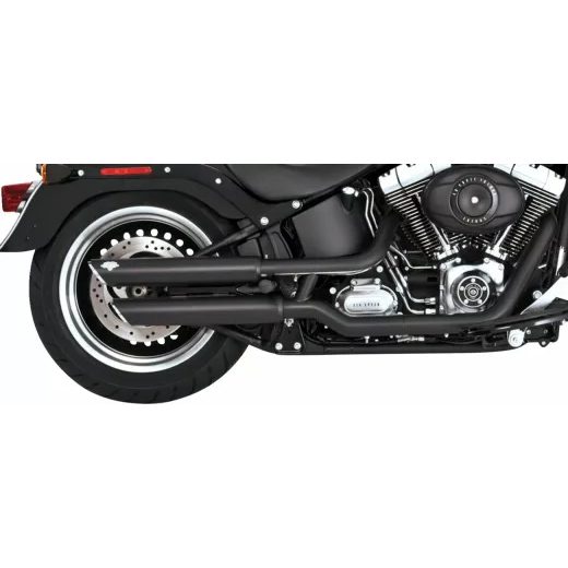 LABAIS MUFFLERS 3"BL.TS 7-17STFB FOR HARLEY DAVIDSON FLSTF 1584 (MĪKSTS TĒRAUDS)