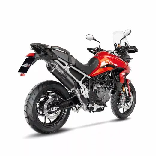 LABAIS MUFFLER LV1EVO TRI SS/CB FOR TRIUMPH TIGER 850 ABS (OGLEKĻA ŠĶIEDRA)