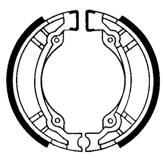 BREMŽU LOKI FERODO 225129180