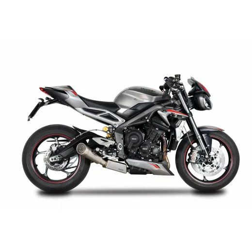 EXHAUST SYSTEM EXHAUST GRID-O TIT ECE 3/4 TRI ST 765 FOR TRIUMPH STREET TRIPLE 765 R ABS (TITĀNS)