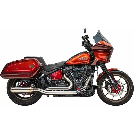 IZPLŪDES SISTĒMA 2-2 TRUE DUAL | FLSB/FXLR 18-UP - STAINLESS FOR HARLEY DAVIDSON FLSB 1750 ABS (NERŪSĒJOŠAIS TĒRAUDS)