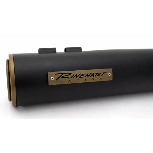 KREISAIS, LABAIS HP45 4.5 MUFFLER TOURING M8 BK/BRONZE FOR HARLEY DAVIDSON FLH 1868 ABS (MELNS NĒRUSĒJOŠAIS TĒRAUDS)