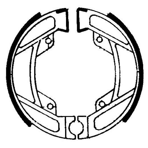 BREMŽU LOKI FERODO 225129054