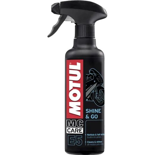 TĪRĪŠANAS LĪDZEKLIS MOTUL MC CARE E5 SHINE & GO 400ML
