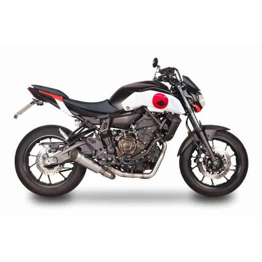EXHAUST SYSTEM EXHAUST GRID-O TIT RAC FULL SYS YAM R7-MT07-TRC7 FOR YAMAHA MT-07 (TITĀNS)