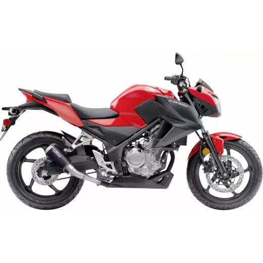 IZPŪTĒJS SLIP-ON LV10BK CBR300 S/S FOR HONDA CBR 300 R (NĒRUSĒJOŠAIS TĒRAUDS)