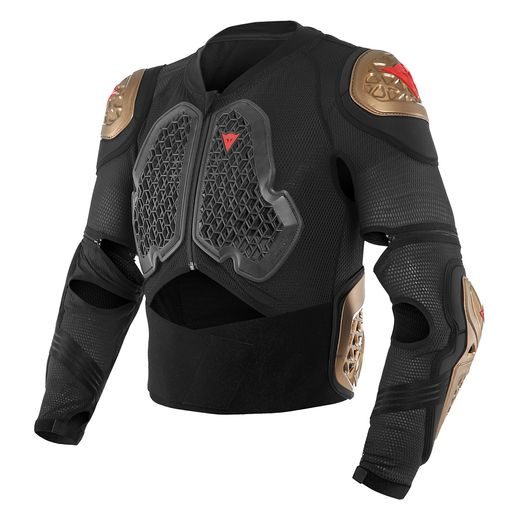 DAINESE MX 1 SAFETY JACKET (ZELTS, MELNS)