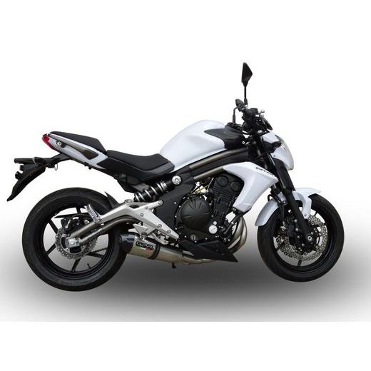 PILNA IZPLŪDES SISTĒMA GPR NEW GRAND PRIX EVO TITANIUM CO.K.141.GPAN.TO BRUSHED TITANIUM PRIEKŠ KAWASAKI ER-6N 650 2012-2016