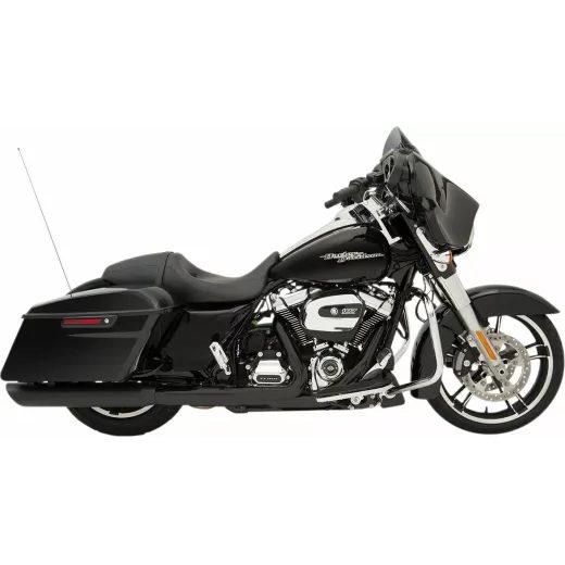 IZPŪTĒJS MUFFLER 4' BLK 17-19 FL FOR HARLEY DAVIDSON FLHR 1750 (TĒRAUDS)