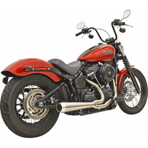 IZPLŪDES SISTĒMA EXHAUST 2:1 ROAD RAGE 49 STATE NERŪSĒJOŠAIS TĒRAUDS M8 SOFTAIL FOR HARLEY DAVIDSON FLSL 1750 ABS