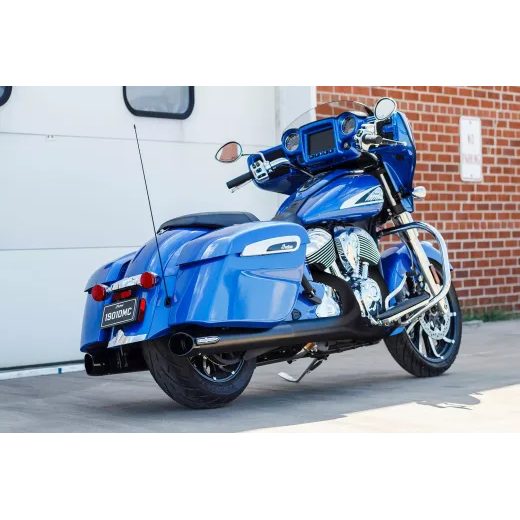 IZPŪTĒJS MUFFLER SLSH IND. 14+.BLK FOR INDIAN CHALLENGER 108 ABS