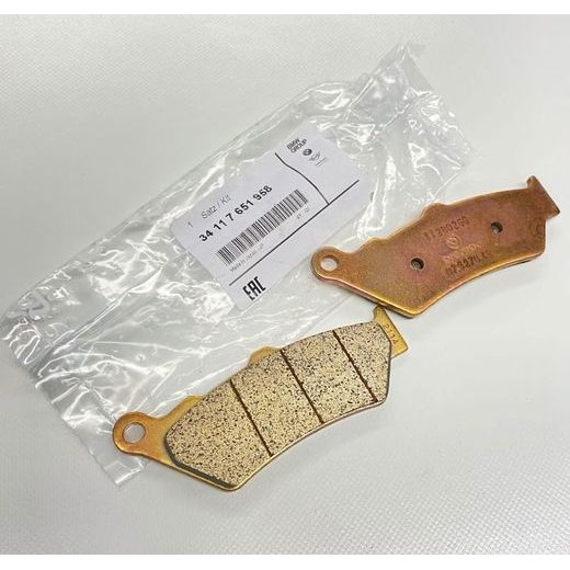 SET OF BRAKE PADS FRONT
