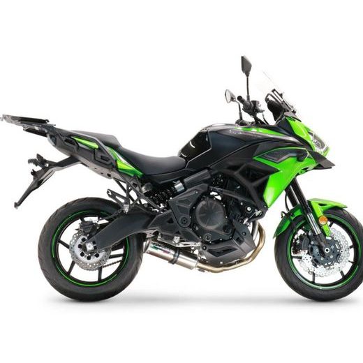 PILNA IZPLŪDES SISTĒMA GPR M3 CO.K.163.M3.INOX BRUSHED STAINLESS STEEL PRIEKŠ KAWASAKI VERSYS 650 2015-2016