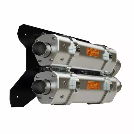 IZPŪTĒJS EXH APX DUAL RZR PROXPTUR FOR POLARIS RZR XP 1000 TURBO 4X4 (NĒRUSĒJOŠAIS TĒRAUDS)