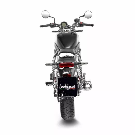 LABAIS MUFFLER CLASSIC KAW ELIM FOR KAWASAKI ELIMINATOR 500 ABS (MELNS NĒRUSĒJOŠAIS TĒRAUDS)