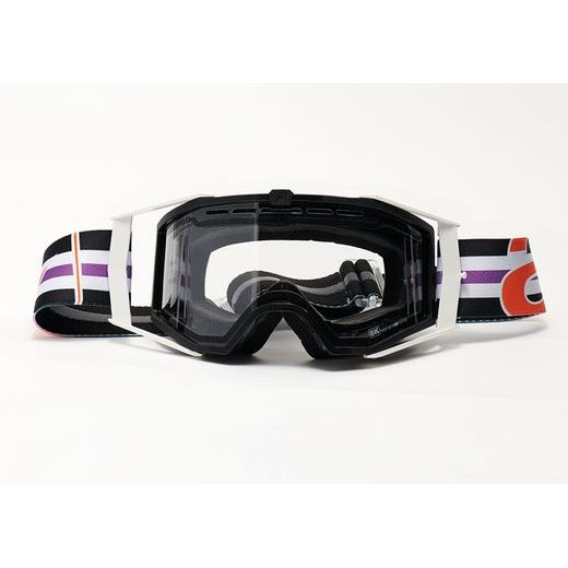 GOGGLES ARIETE 8K ENDURO 14960-EOV DOUBLE CLEAR LENS ORANŽS