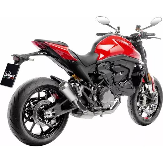 IZPŪTĒJS MUFFLER LV-10 X-HERITAGE FOR CF MOTO CL-X 700 ABS (NĒRUSĒJOŠAIS TĒRAUDS)