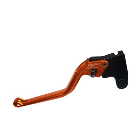 SAJŪGA SVIRA ACCOSSATO FIXED CNC-WORKED ALUMINIUM, ORANGE