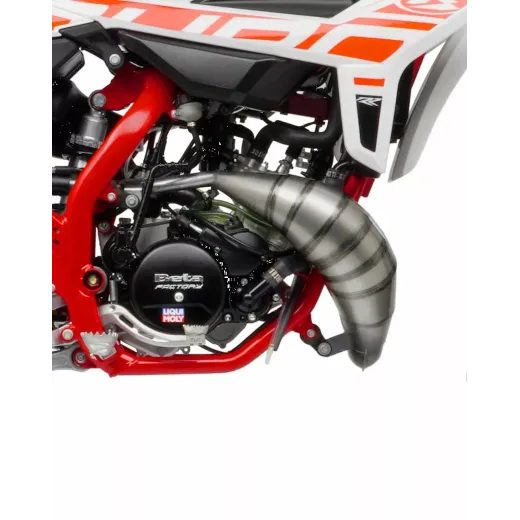 GALVENE 2-STROKE HEADER PIPES FOR BETA RR 50 (NERŪSĒJOŠAIS TĒRAUDS)