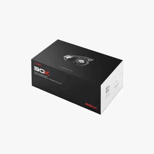 SENA 30K MOTOCIKLA BLUETOOTH SAKARU SISTĒMA AR MESH INTERKOMU UN HD SKAĻRUŅIEM 30K-03