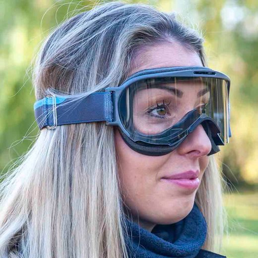 GOGGLES ARIETE WABI 14980-NGA CAURSPĪDĪGS STIKLS GREY / BLUE