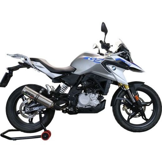 PILNA IZPLŪDES SISTĒMA GPR M3 E4.BM.CAT.106.M3.INOX BRUSHED STAINLESS STEEL PRIEKŠ BMW G 310 GS 2017-2021