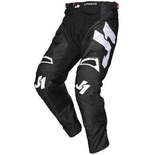 BIKSES JUST1 MX-PANTS J-FORCE (MELNS, BALTS)