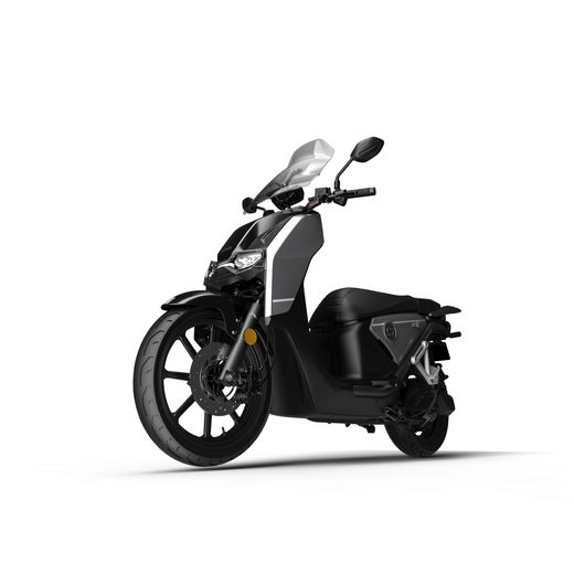 ELEKTRISKAIS MOTOROLLERIS SUPER SOCO CPX 4G SUDRABA VIENA BATERIJA