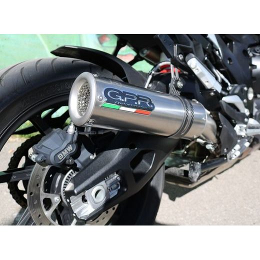 SLIP-ON EXHAUST GPR M3 BM.108.RACE.M3.INOX BRUSHED STAINLESS STEEL PRIEKŠ BMW S 1000 XR 2020-2025