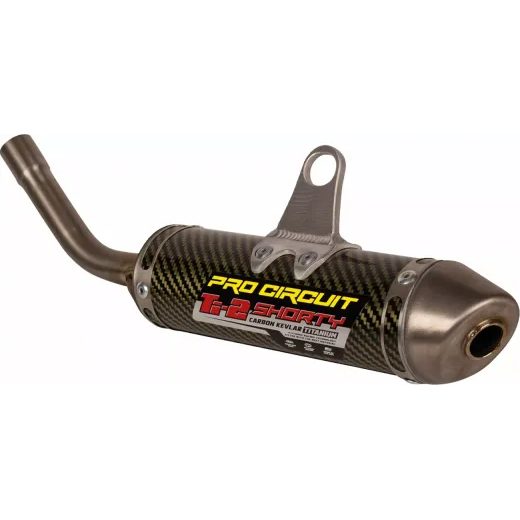 SILENCER MUFFLER TI-2 CARBON-KEVLAR KTM/HUSKY/GAS 65 FOR GAS GAS MC 65 (TITĀNS)