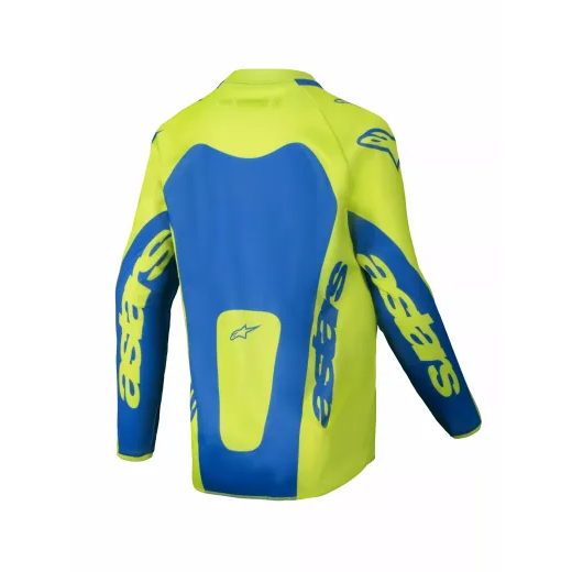 KREKLS YOUTH RACER VEIL JERSEY (ZILS, DZELTENS)