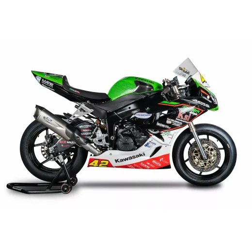 IZPLŪDES SISTĒMA EXH ZX-6R FS FORCE TIT FOR KAWASAKI ZX-6 R 600 (OGLEKĻA ŠĶIEDRA)