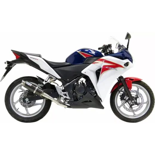 IZPŪTĒJS SLIP-ON GPCORSA CBR 250R FOR HONDA CBR 250 R (NĒRUSĒJOŠAIS TĒRAUDS)