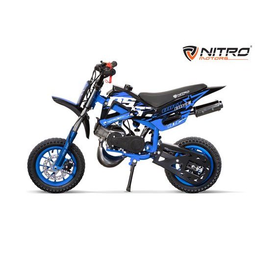 BĒRNU KROSA MOTOCIKLS NITRO MOTORS 49CC DS67 FUN 8"