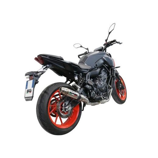 PILNA IZPLŪDES SISTĒMA GPR DEEPTONE INOX Y.190.RACE.DE BRUSHED STAINLESS STEEL INCLUDING REMOVABLE DB KILLER