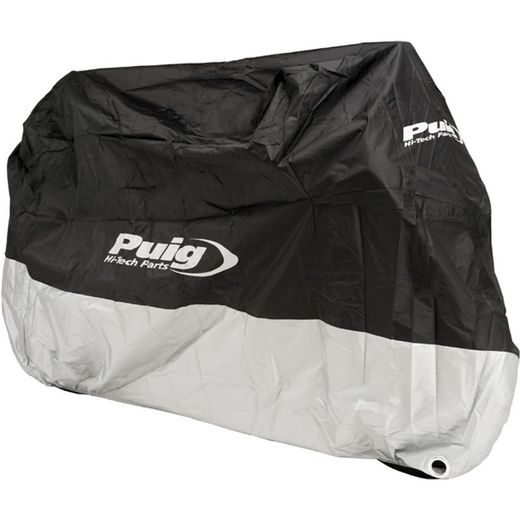 LIETUSMĒTEĻA MOTOCIKLA PĀRVALKS PUIG PUIG LOGO 20725N MELNS/PELĒKS XL