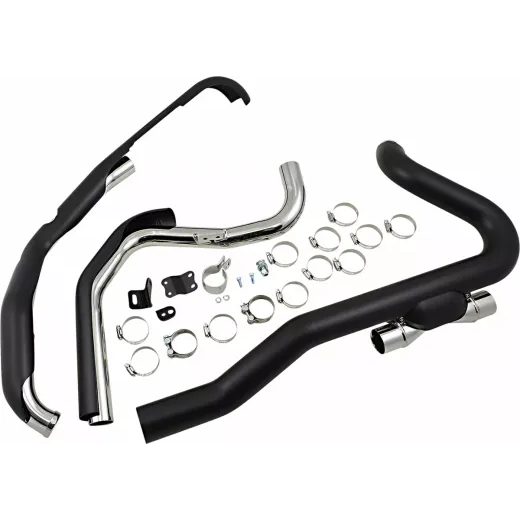 GALVENE POWERPORT TRIKE DUAL HEADPIPES FOR HARLEY DAVIDSON FLHTCUTG 1690